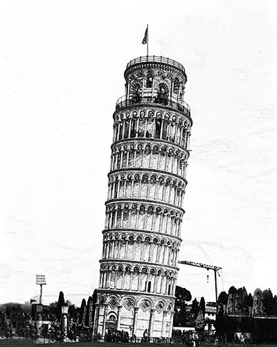 free italy leaning tower of pisa photo
