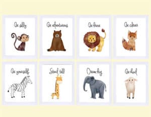 free nursery wall art