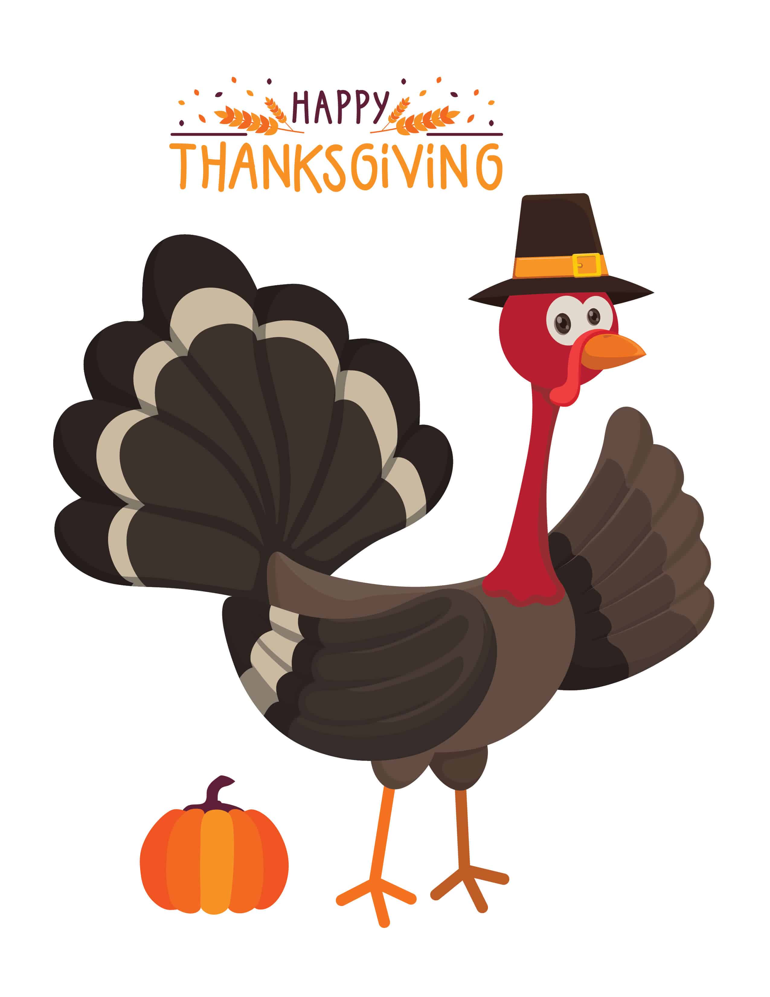 free thanksgiving printable build a turkey