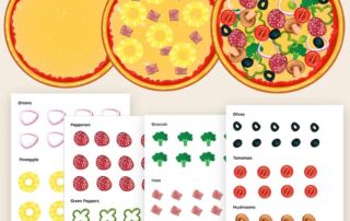 make a pizza craft