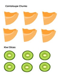 Make a Fruit Salad Kid Craft Free Printable - Mrs. Merry