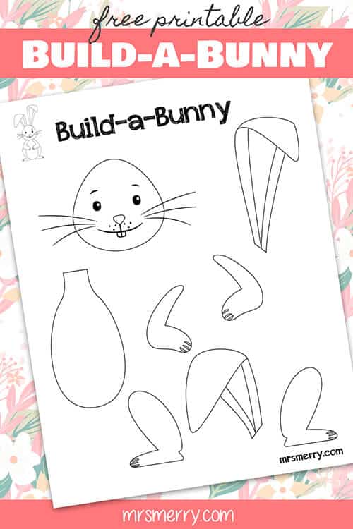 easter activities for kids build a bunny