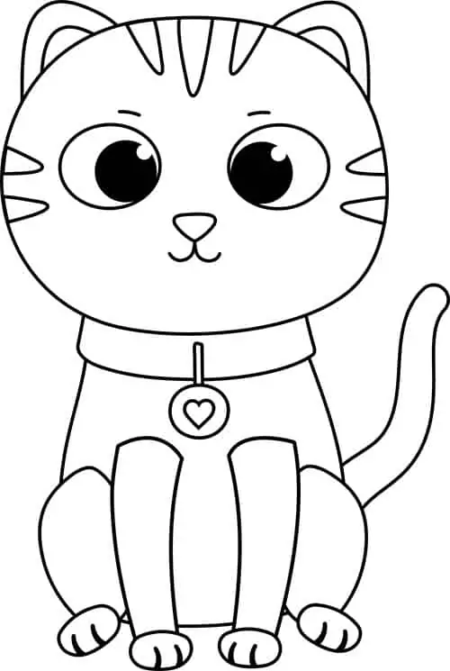 Free Printable Build a Cat Craft for Kids | Mrs. Merry