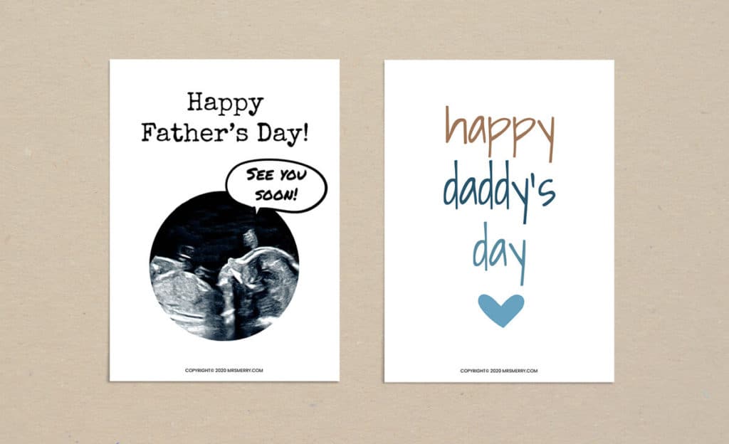 new dad father's day cards free printables
