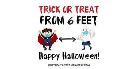 trick or treat candy label free