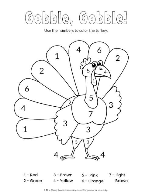 free printable thanksgiving worksheet for kindergarteners