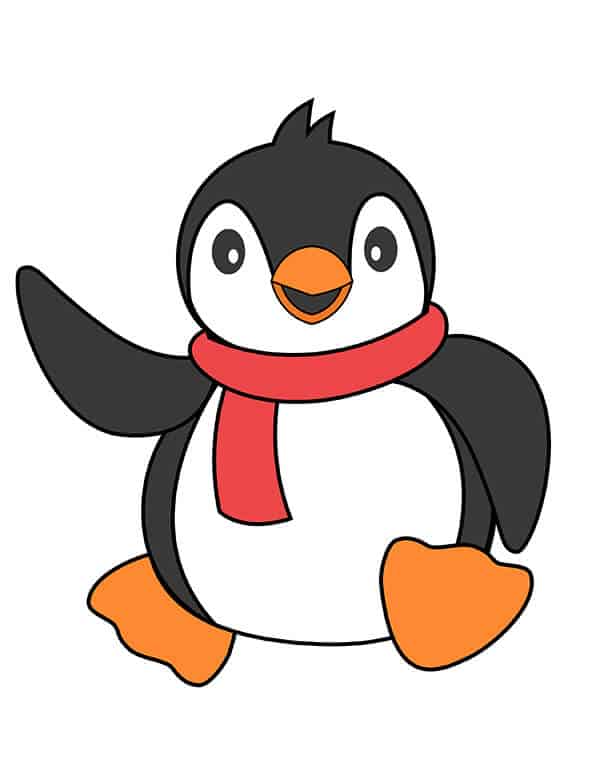 kids build a penguin activity for kids printable