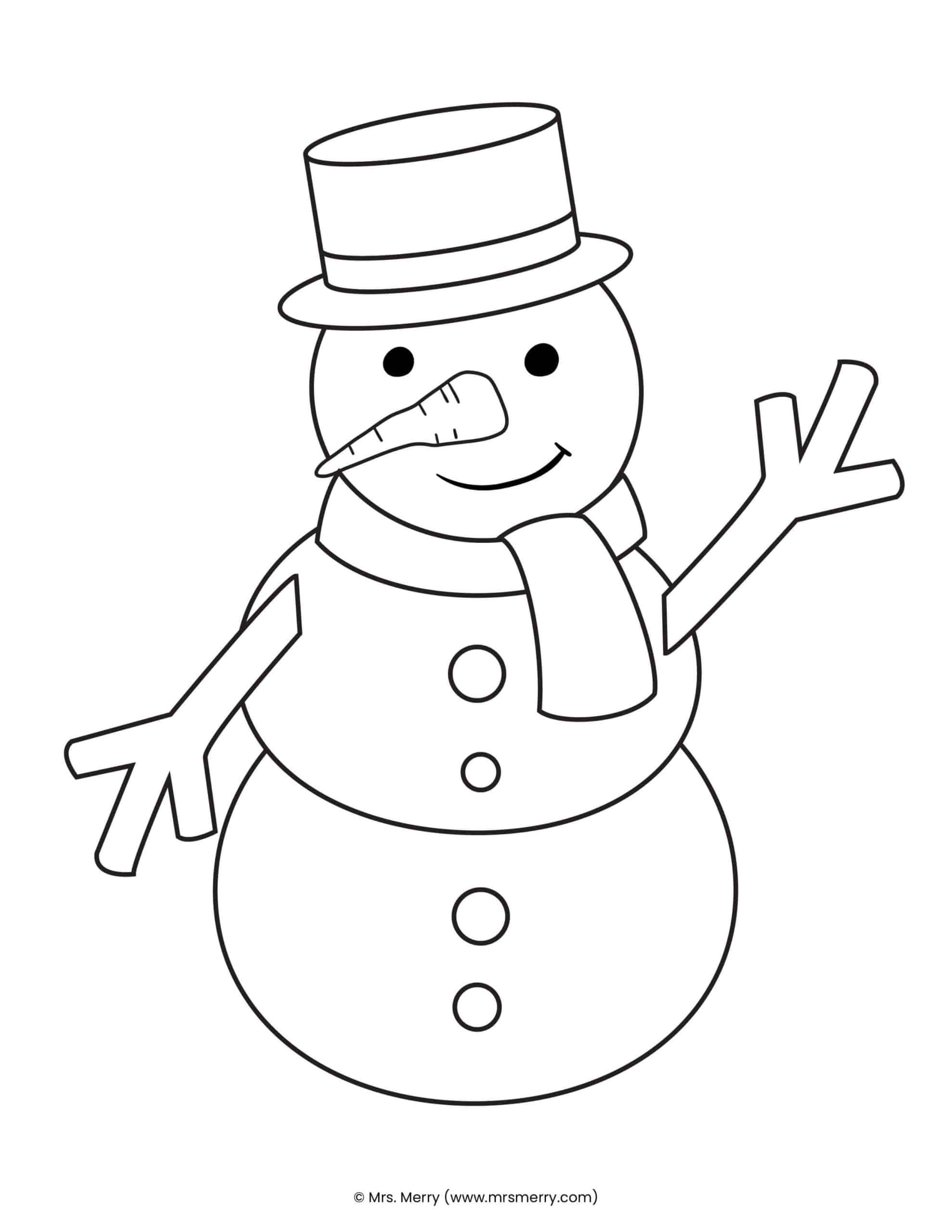 snowman paper toy teacher resources mrs merry