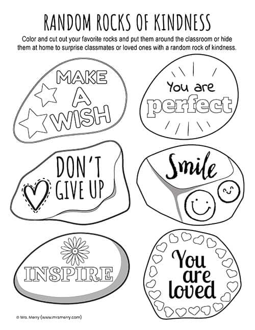 free gifts kindness rocks quotes