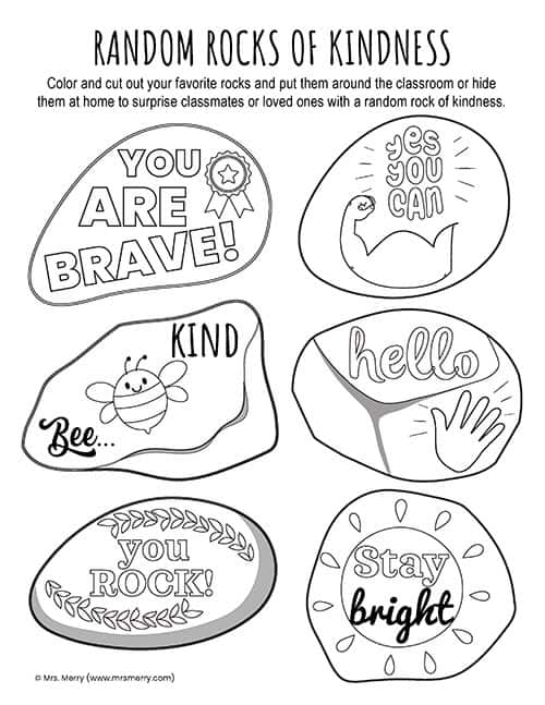 free printables random acts of kindness