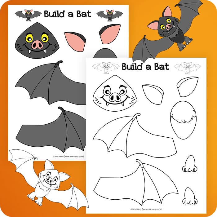 make a bat printable