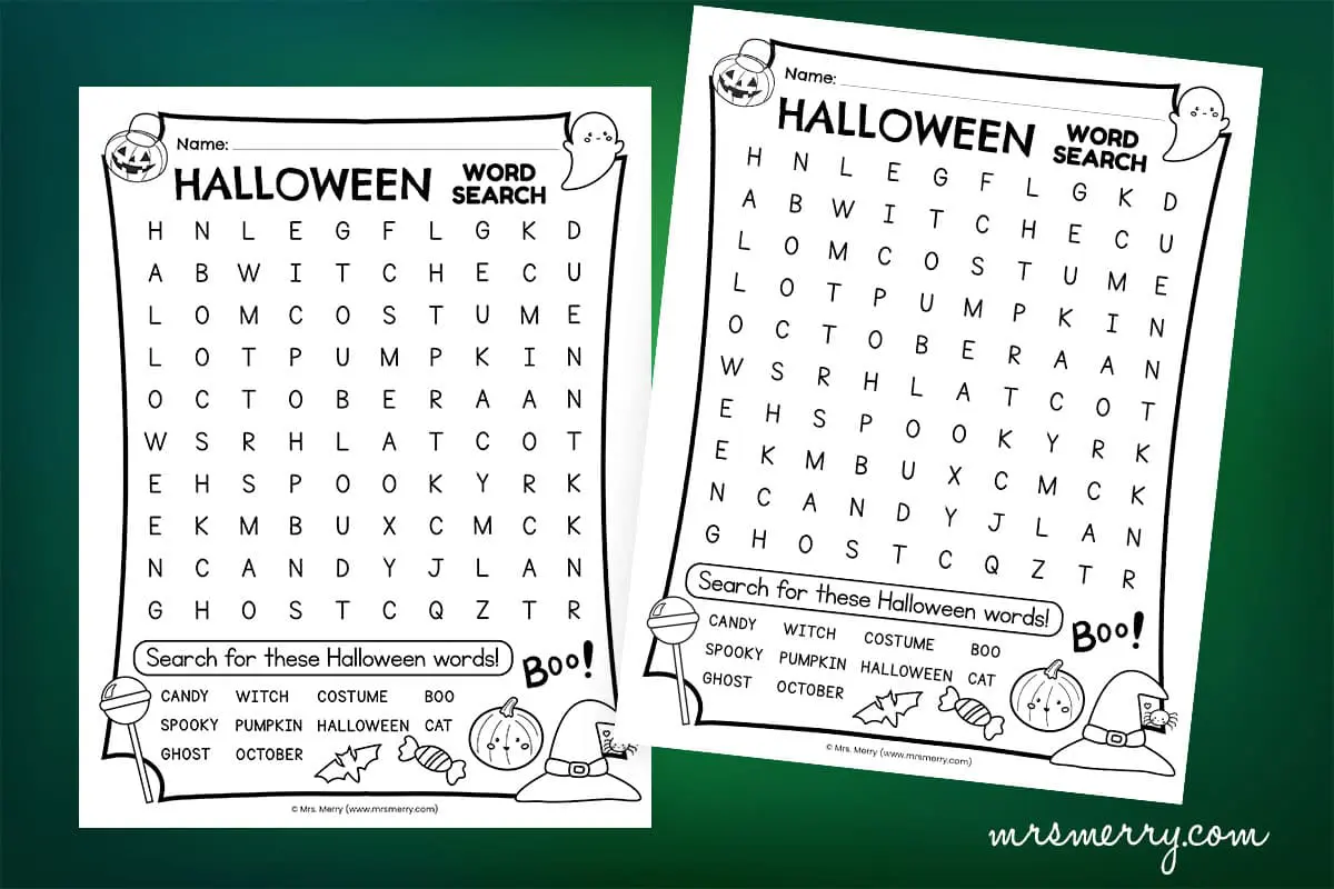 free-halloween-word-search-printable-mrs-merry for Free Halloween Word Search Printable Free Halloween Word Search Printable | Mrs. Merry for Free Halloween Word Search Printable