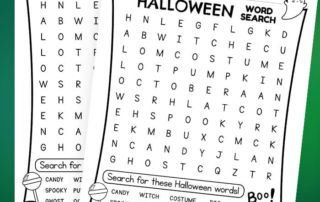 free word search for halloween