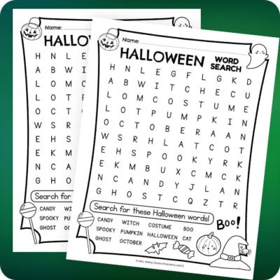 free word search for halloween