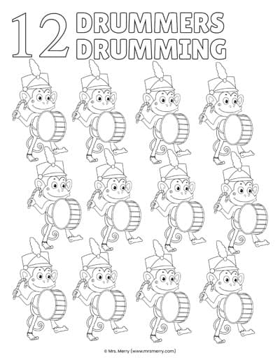Twelfth Day of Christmas: Twelve Drummers Drumming