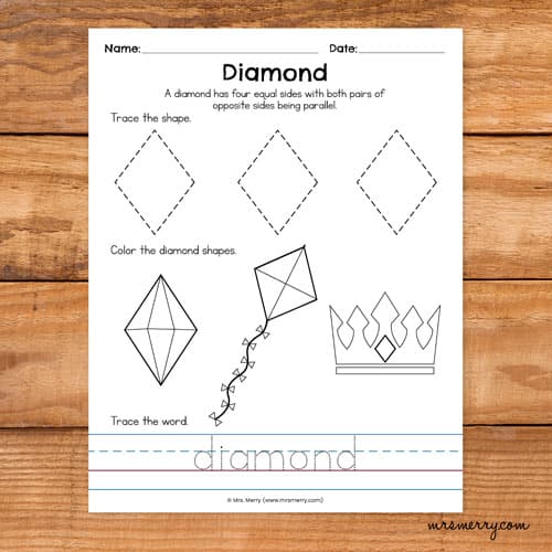 learn about the diamond shape