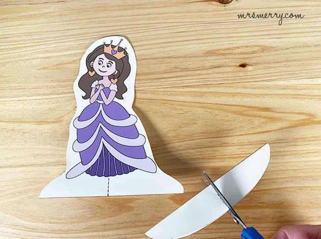cut base of paper doll printable