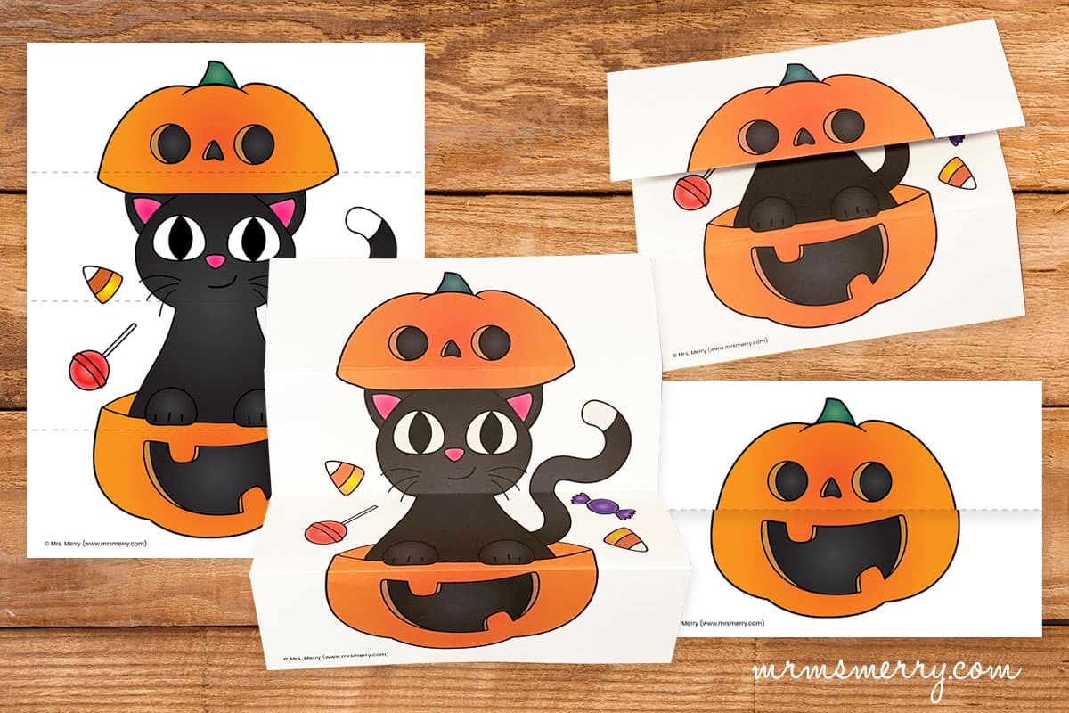 halloween pumpkin craft printable