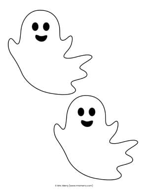 happy ghost medium template
