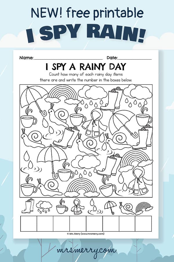 i spy a rainy day activity