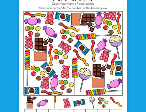 Free I Spy Candy Printable Game