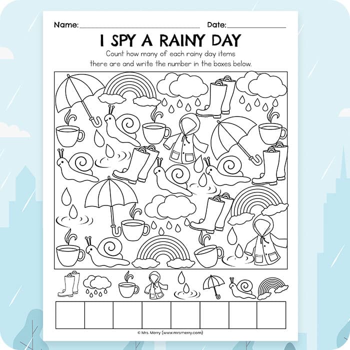 i spy weather rainy day puzzle