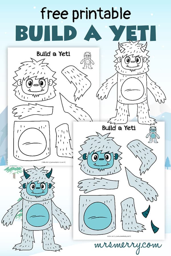 abominable snowman craft