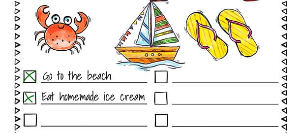 ideas for summer bucket lists