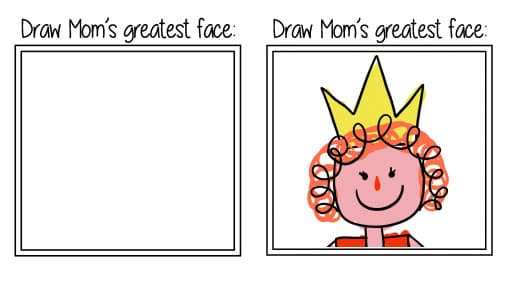 draw a picture of mom